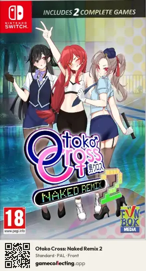 Otoko Cross: Naked Remix 2 Nintendo Switch, PAL box front