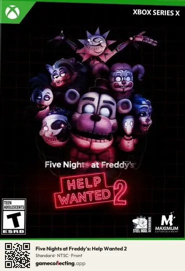 Five Nights at Freddy's: Help Wanted 2 Xbox Series X, NTSC box front