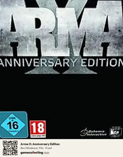 Arma X: Anniversary Edition Computer, PAL box front
