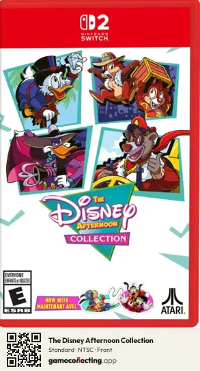 The Disney Afternoon Collection Nintendo Switch 2, NTSC box front