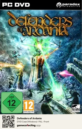 Defenders of Ardania Computer, PAL box front