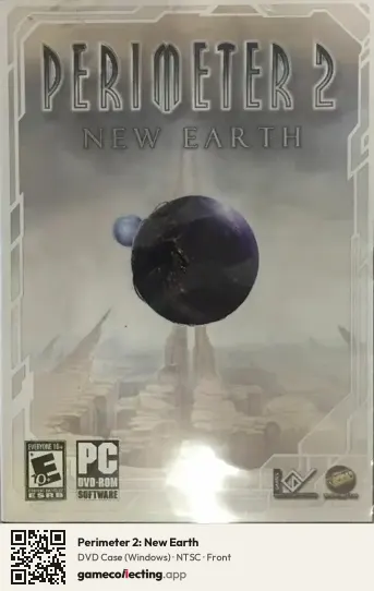 Perimeter 2: New Earth Computer, NTSC box front