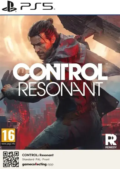 CONTROL: Resonant PlayStation 5, PAL box front