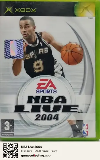 NBA Live 2004 Xbox, France box front
