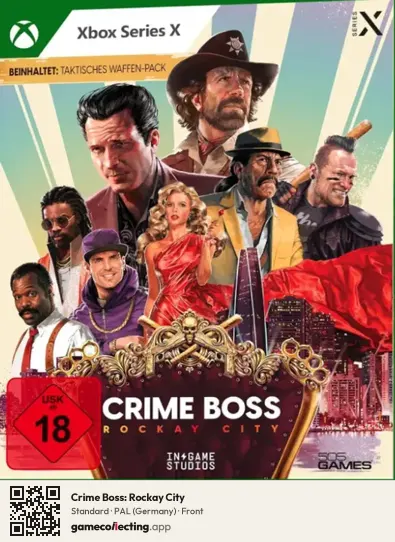Crime Boss: Rockay City Xbox Series X, Germany box front
