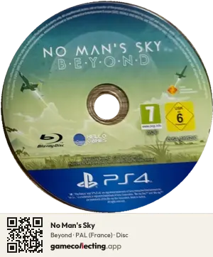 No Man's Sky PlayStation 4, PAL disc