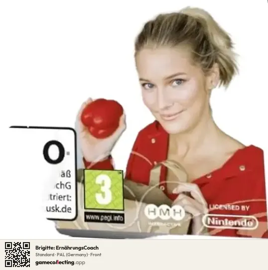Brigitte: ErnährungsCoach Nintendo DS, Germany box front
