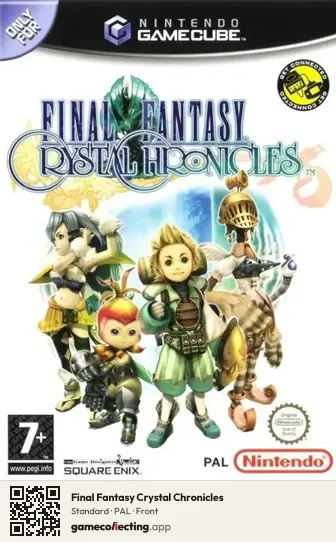 Final Fantasy Crystal Chronicles Nintendo GameCube, PAL box front