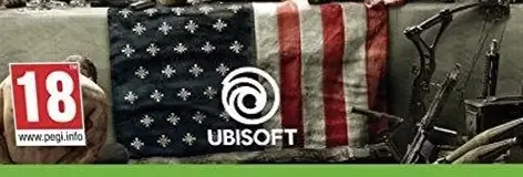 Far Cry 5, the PEGI square on its front