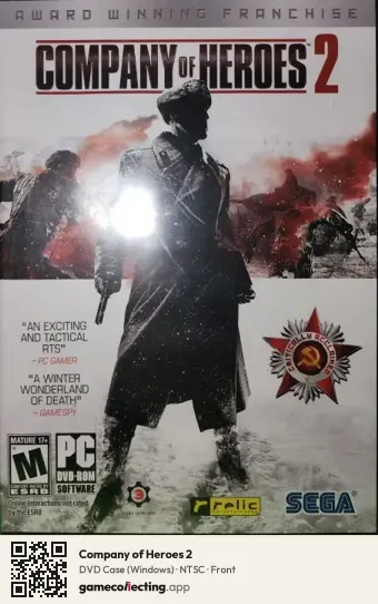 Company of Heroes 2 Computer, NTSC box front