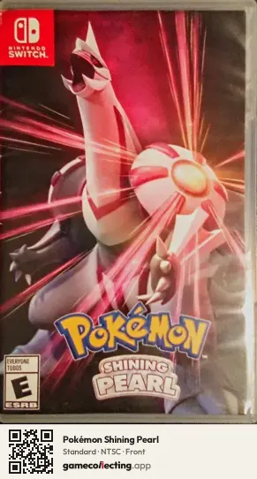 Pokémon Shining Pearl Nintendo Switch, NTSC box front