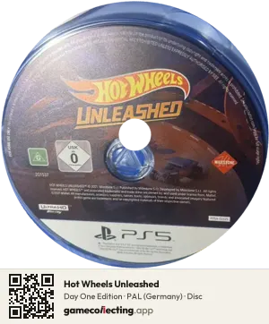Hot Wheels Unleashed PlayStation 5, PAL disc