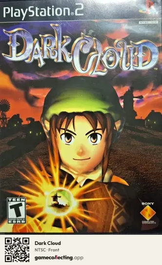 Dark Cloud PlayStation 2, NTSC box front