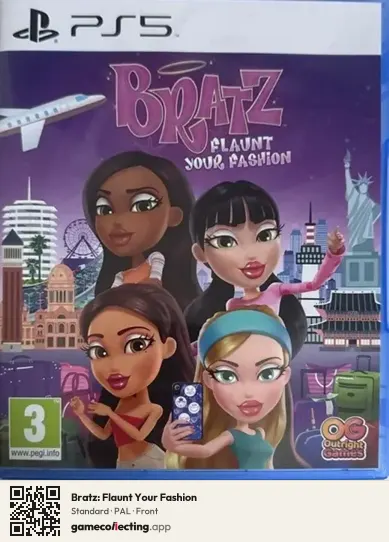 Bratz: Flaunt Your Fashion PlayStation 5, PAL box front