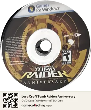 Lara Croft Tomb Raider: Anniversary Computer, NTSC disc