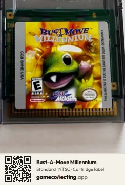 Bust-A-Move Millennium Game Boy Color, NTSC cartridge label