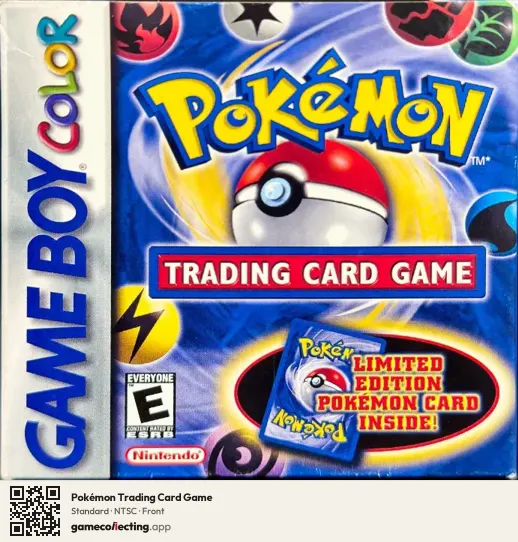 Pokémon Trading Card Game Game Boy Color, NTSC box front