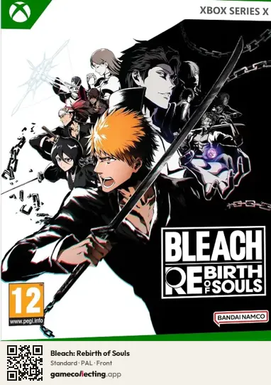 Bleach: Rebirth of Souls Xbox Series X, PAL box front