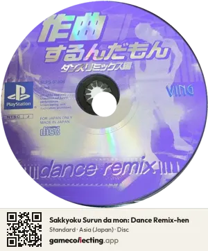 Sakkyoku Surun da mon: Dance Remix-hen PlayStation, Asia disc