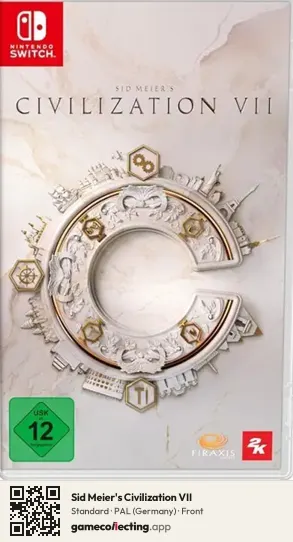 Sid Meier's Civilization VII Nintendo Switch, Germany box front