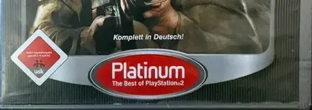 Call of Duty 3, the USK square on its front