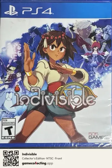 Indivisible PlayStation 4, NTSC box front