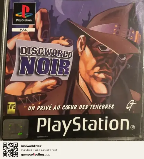 Discworld Noir PlayStation, France box front