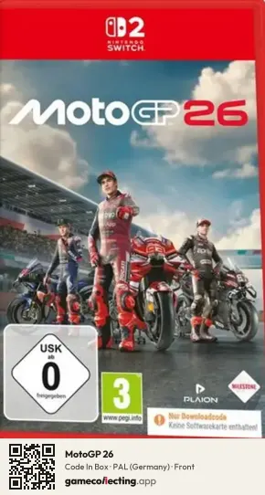 MotoGP 26 Nintendo Switch 2, Germany box front