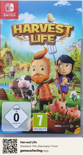 Harvest Life Nintendo Switch, Germany box front