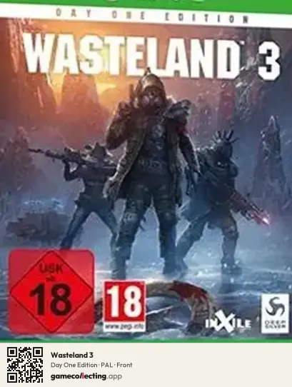 Wasteland 3 Xbox Series X, PAL box front
