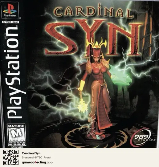 Cardinal Syn PlayStation, NTSC box front