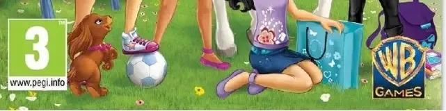 LEGO Friends, the PEGI square on its front