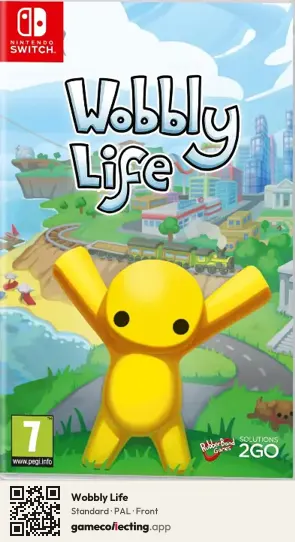 Wobbly Life Nintendo Switch, PAL box front