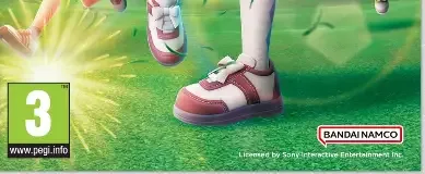 Everybody's Golf: Hot Shots, the PEGI square on its front