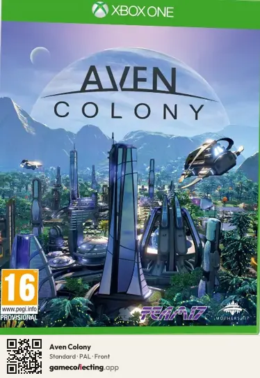 Aven Colony Xbox One, PAL box front