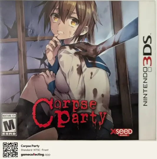 Corpse Party Nintendo 3DS, NTSC box front
