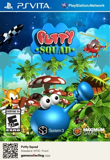 Putty Squad PlayStation Vita, NTSC box front