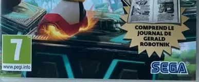 Sonic X Shadow Generations, the PEGI square on its front