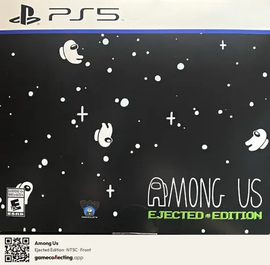Among Us PlayStation 5, NTSC box front