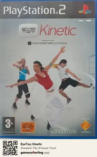 EyeToy: Kinetic PlayStation 2, France box front