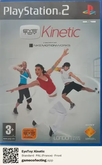 EyeToy: Kinetic PlayStation 2, France box front