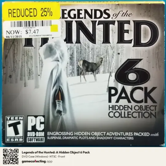 Legends of the Hunted: A Hidden Object 6 Pack Computer, NTSC box front