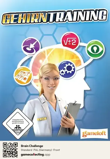 Brain Challenge PlayStation 3, Germany box front