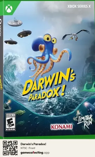 Darwin's Paradox! Xbox Series X, NTSC box front