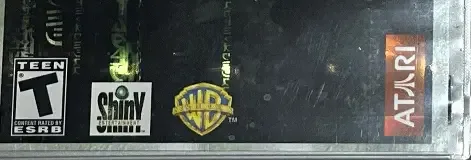 Enter the Matrix, the ESRB box on its front