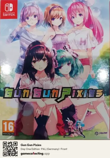 Gun Gun Pixies Nintendo Switch, Germany box front