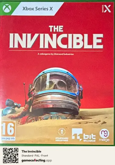 The Invincible Xbox Series X, PAL box front