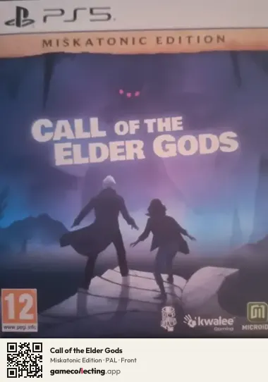 Call of the Elder Gods PlayStation 5, PAL box front