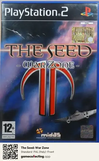 The Seed: War Zone PlayStation 2, Italy box front