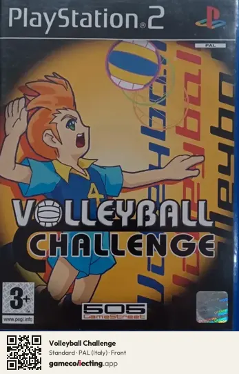 Volleyball Challenge PlayStation 2, Italy box front